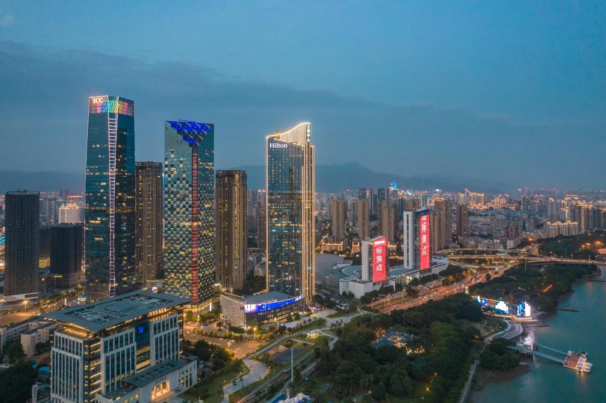 Hilton Fuzhou Fuzhou (Fujian) Exterior foto